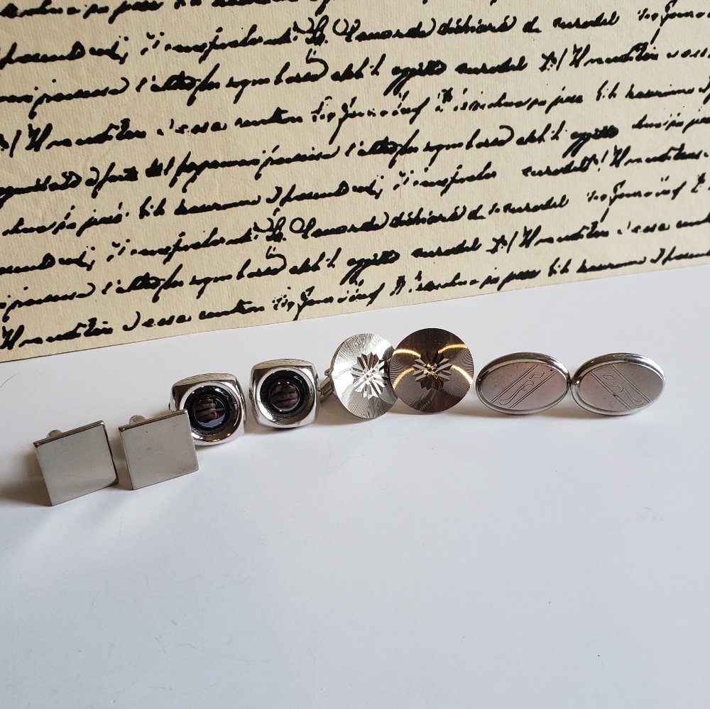 Vintage cufflink lot